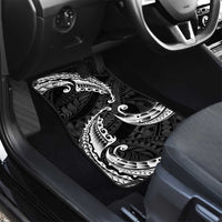 AAPI Heritage Month Car Mats American Samoa Polynesian Tribal Wave LT05 - Polynesian Pride
