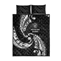 AAPI Heritage Month Quilt Bed Set American Samoa Polynesian Tribal Wave LT05 - Polynesian Pride