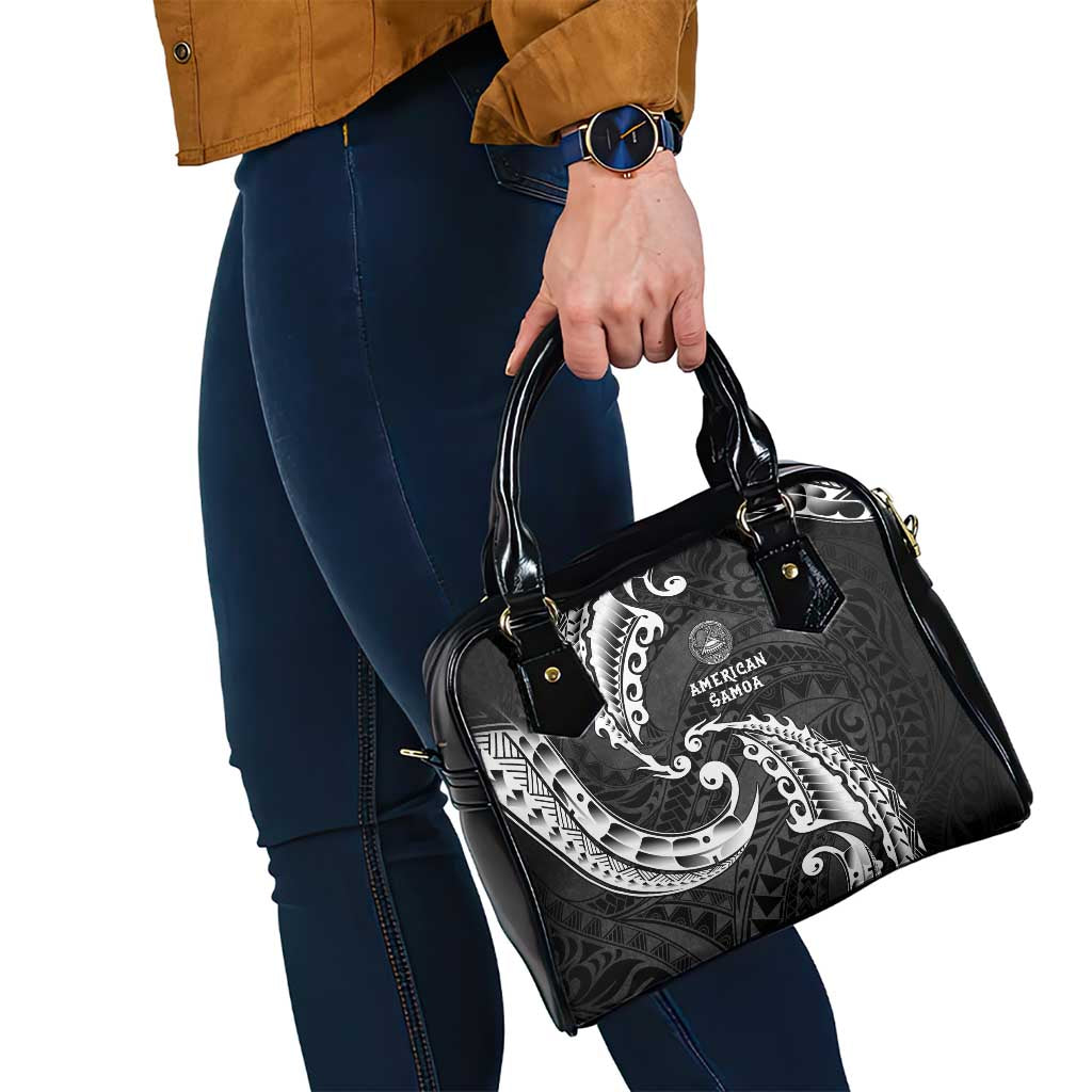 AAPI Heritage Month Shoulder Handbag American Samoa Polynesian Tribal Wave LT05 - Polynesian Pride