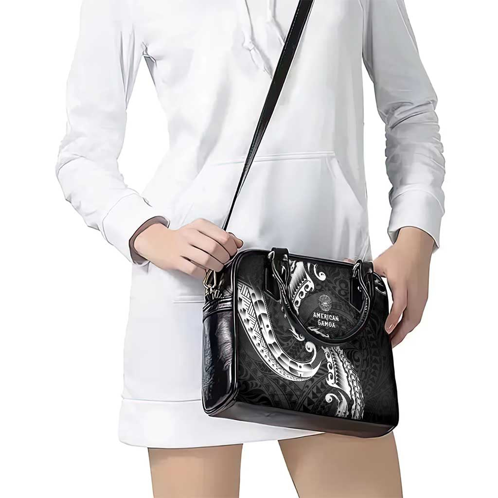 AAPI Heritage Month Shoulder Handbag American Samoa Polynesian Tribal Wave LT05 - Polynesian Pride