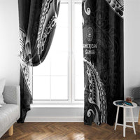 AAPI Heritage Month Window Curtain American Samoa Polynesian Tribal Wave LT05 - Polynesian Pride