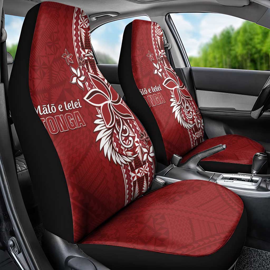 Tonga Language Week Car Seat Cover Malo e Lelei Kupesi Ngatu Pattern LT05 - Polynesian Pride