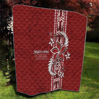 Tonga Language Week Quilt Malo e Lelei Kupesi Ngatu Pattern LT05 - Polynesian Pride