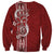 Tonga Language Week Sweatshirt Malo e Lelei Kupesi Ngatu Pattern