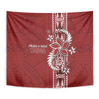 Tonga Language Week Tapestry Malo e Lelei Kupesi Ngatu Pattern LT05 - Polynesian Pride