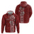 Tonga Language Week Zip Hoodie Malo e Lelei Kupesi Ngatu Pattern