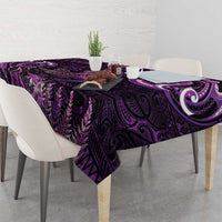 Aotearoa New Zealand Crocodile Tablecloth Silver Fern Maori Pattern LT05 - Polynesian Pride