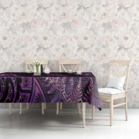Aotearoa New Zealand Crocodile Tablecloth Silver Fern Maori Pattern LT05 - Polynesian Pride