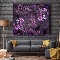 Aotearoa New Zealand Crocodile Tapestry Silver Fern Maori Pattern LT05 - Polynesian Pride