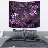 Aotearoa New Zealand Crocodile Tapestry Silver Fern Maori Pattern LT05 - Polynesian Pride