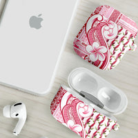 Samoa Teuila AirPods Case White Samoan Siapo Motifs LT05 - Polynesian Pride