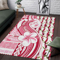 Samoa Teuila Area Rug White Samoan Siapo Motifs LT05 White - Polynesian Pride