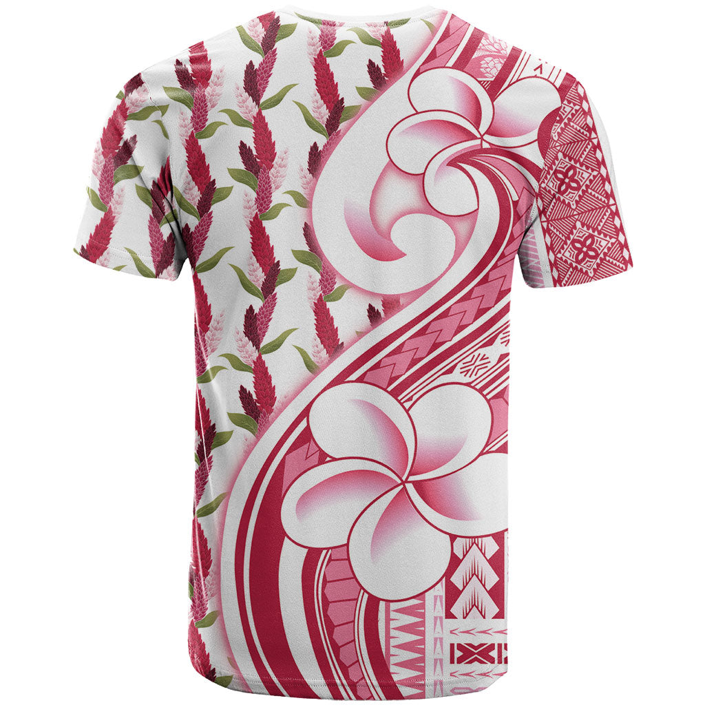 Samoa Teuila T Shirt White Samoan Siapo Motifs LT05 - Polynesian Pride