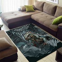 Hawaii Mo'o Lizard God Area Rug Polynesian Style LT05 - Polynesian Pride