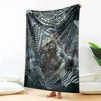 Hawaii Mo'o Lizard God Blanket Polynesian Style LT05 - Polynesian Pride