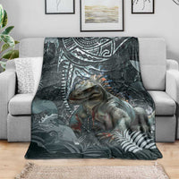 Hawaii Mo'o Lizard God Blanket Polynesian Style LT05 - Polynesian Pride