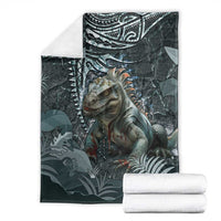 Hawaii Mo'o Lizard God Blanket Polynesian Style LT05 - Polynesian Pride