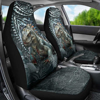 Hawaii Mo'o Lizard God Car Seat Cover Polynesian Style LT05 - Polynesian Pride