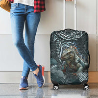 Hawaii Mo'o Lizard God Luggage Cover Polynesian Style LT05 - Polynesian Pride