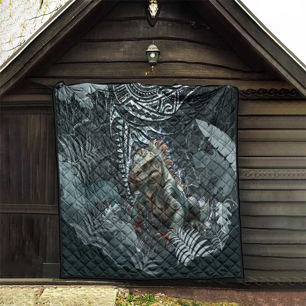Hawaii Mo'o Lizard God Quilt Polynesian Style LT05 - Polynesian Pride