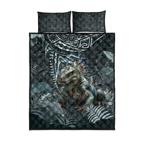 Hawaii Mo'o Lizard God Quilt Bed Set Polynesian Style LT05 - Polynesian Pride
