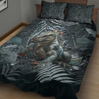 Hawaii Mo'o Lizard God Quilt Bed Set Polynesian Style LT05 - Polynesian Pride