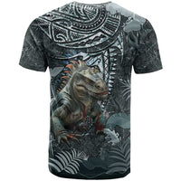 Hawaii Mo'o Lizard God T Shirt Polynesian Style LT05 - Polynesian Pride