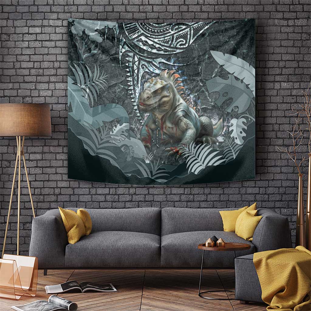 Hawaii Mo'o Lizard God Tapestry Polynesian Style LT05 - Polynesian Pride