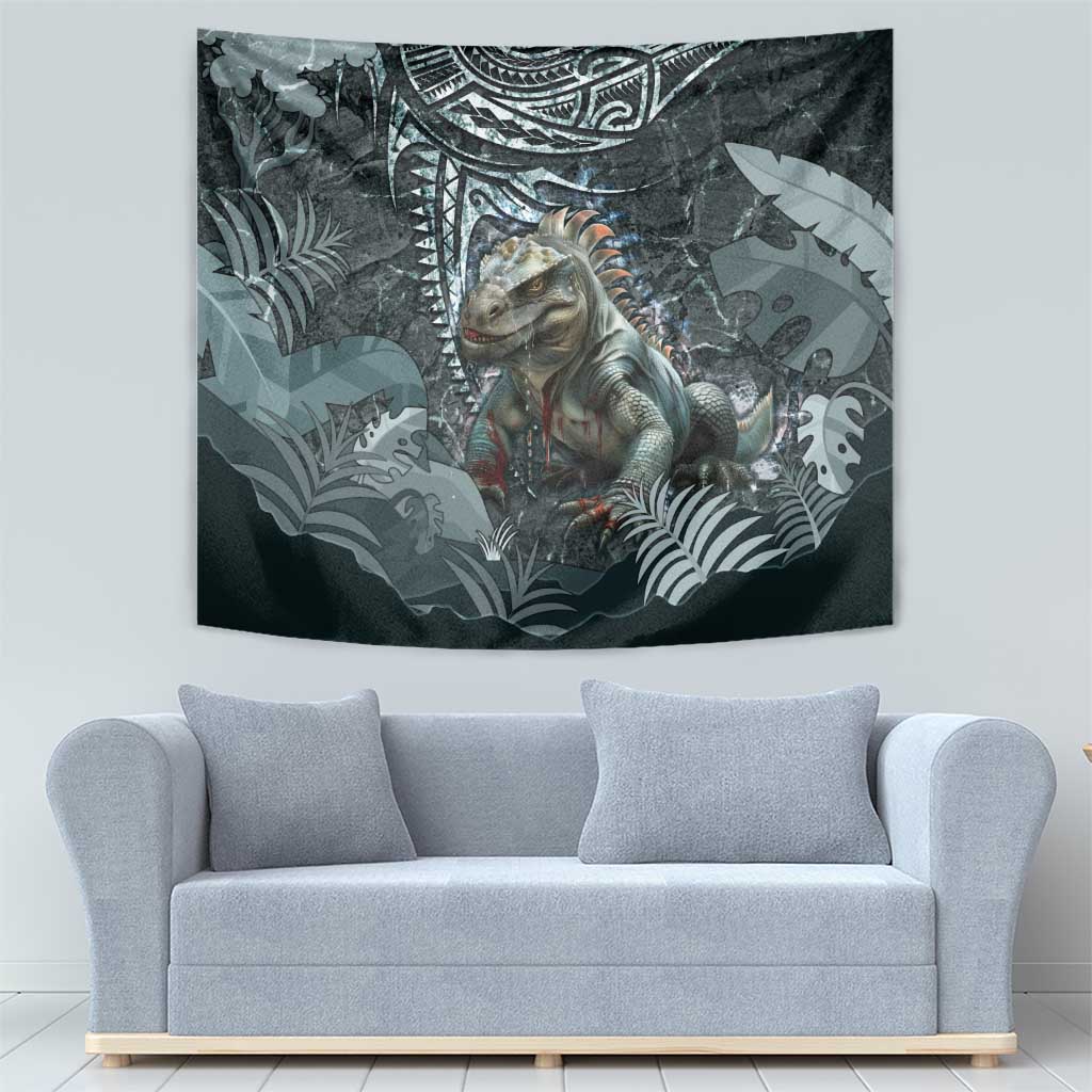 Hawaii Mo'o Lizard God Tapestry Polynesian Style LT05 - Polynesian Pride