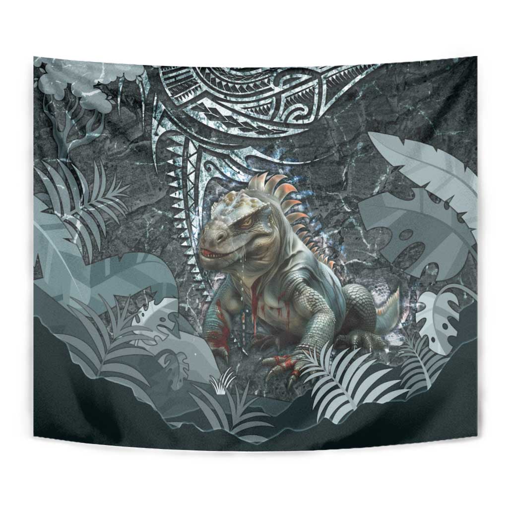 Hawaii Mo'o Lizard God Tapestry Polynesian Style LT05 - Polynesian Pride