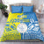 Palau Independence Day Bedding Set Happy 30th Anniversary