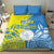 Palau Independence Day Bedding Set Happy 30th Anniversary