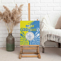 Palau Independence Day Canvas Wall Art Happy 30th Anniversary LT05 - Polynesian Pride