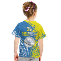 Palau Independence Day Kid T Shirt Happy 30th Anniversary LT05 - Polynesian Pride