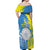 Palau Independence Day Off Shoulder Maxi Dress Happy 30th Anniversary