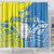 Palau Independence Day Shower Curtain Happy 30th Anniversary