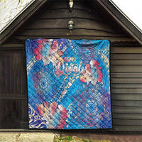 Happy Diwali Festival Quilt Diya Lamp Rangoli With Polynesian Pattern LT05 - Polynesian Pride