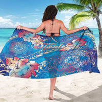 Happy Diwali Festival Sarong Diya Lamp Rangoli With Polynesian Pattern LT05 - Polynesian Pride