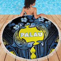Palau Beach Blanket Polynesian Dolphin Tropical Hibiscus Style LT05 - Polynesian Pride