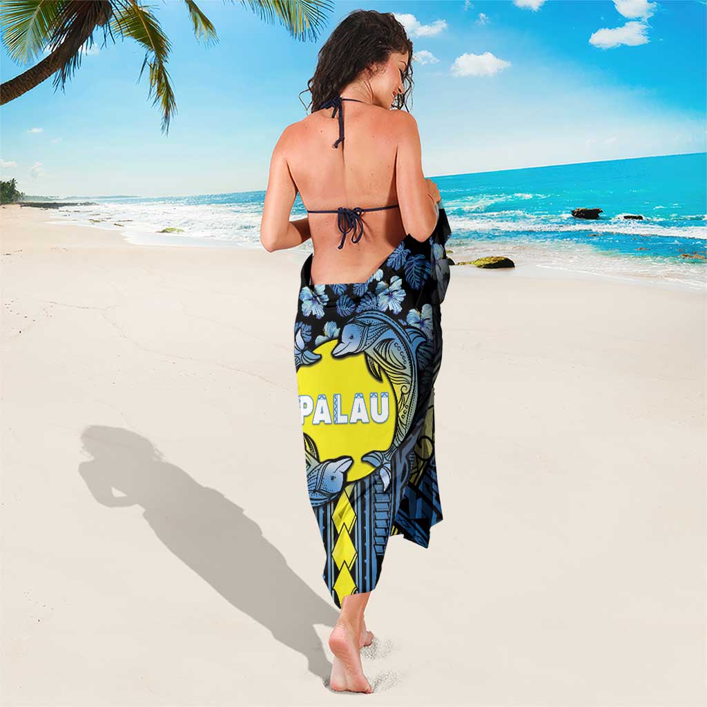 Palau Sarong Polynesian Dolphin Tropical Hibiscus Style LT05 - Polynesian Pride