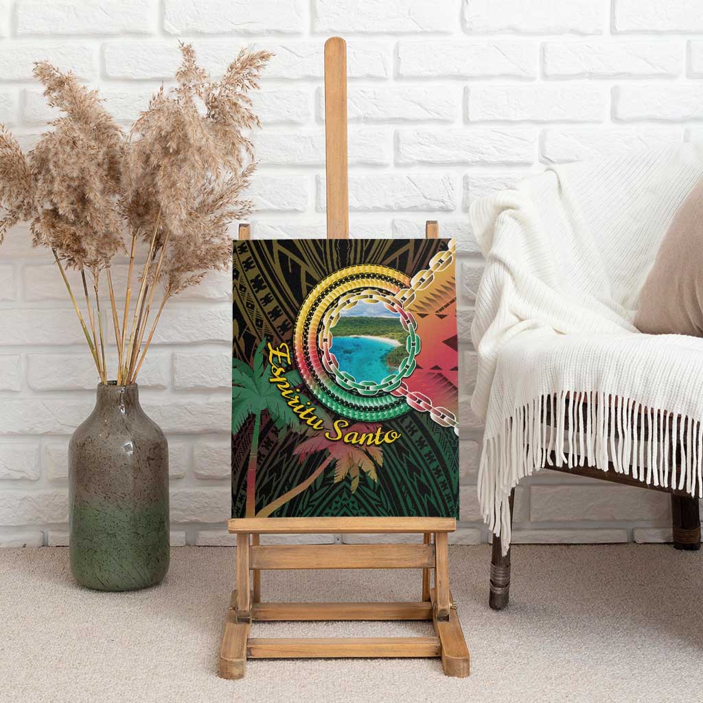 Vanuatu Espiritu Santo Island Canvas Wall Art Beach Landscape LT05 - Polynesian Pride