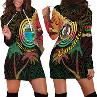 Vanuatu Espiritu Santo Island Hoodie Dress Beach Landscape LT05 - Polynesian Pride