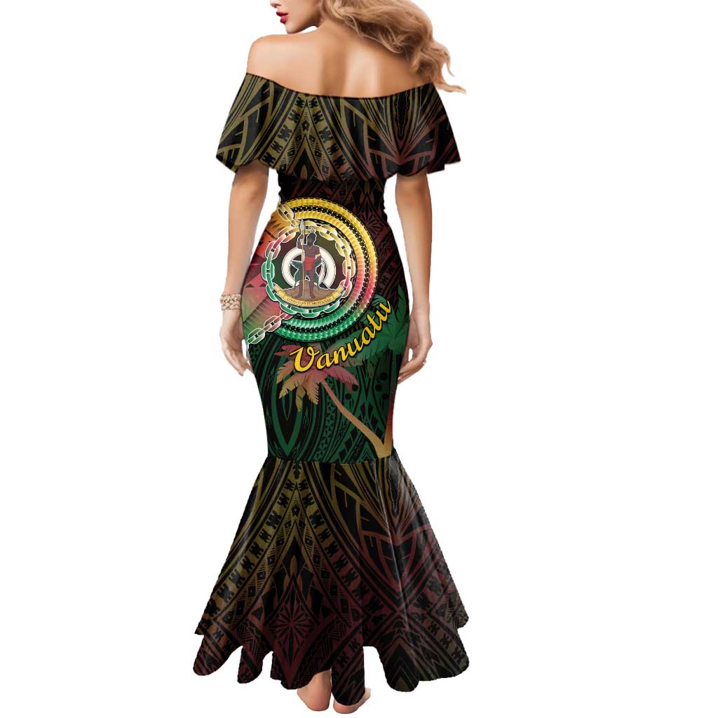 Vanuatu Espiritu Santo Island Mermaid Dress Beach Landscape LT05 - Polynesian Pride