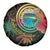 Vanuatu Espiritu Santo Island Spare Tire Cover Beach Landscape