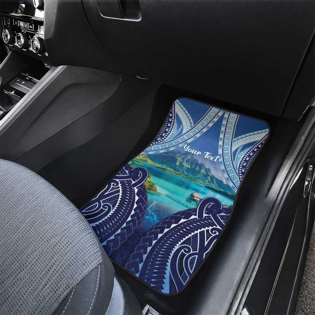 French Polynesia Bora Bora Car Mats Beach Landscape Polynesian Style LT05 - Polynesian Pride