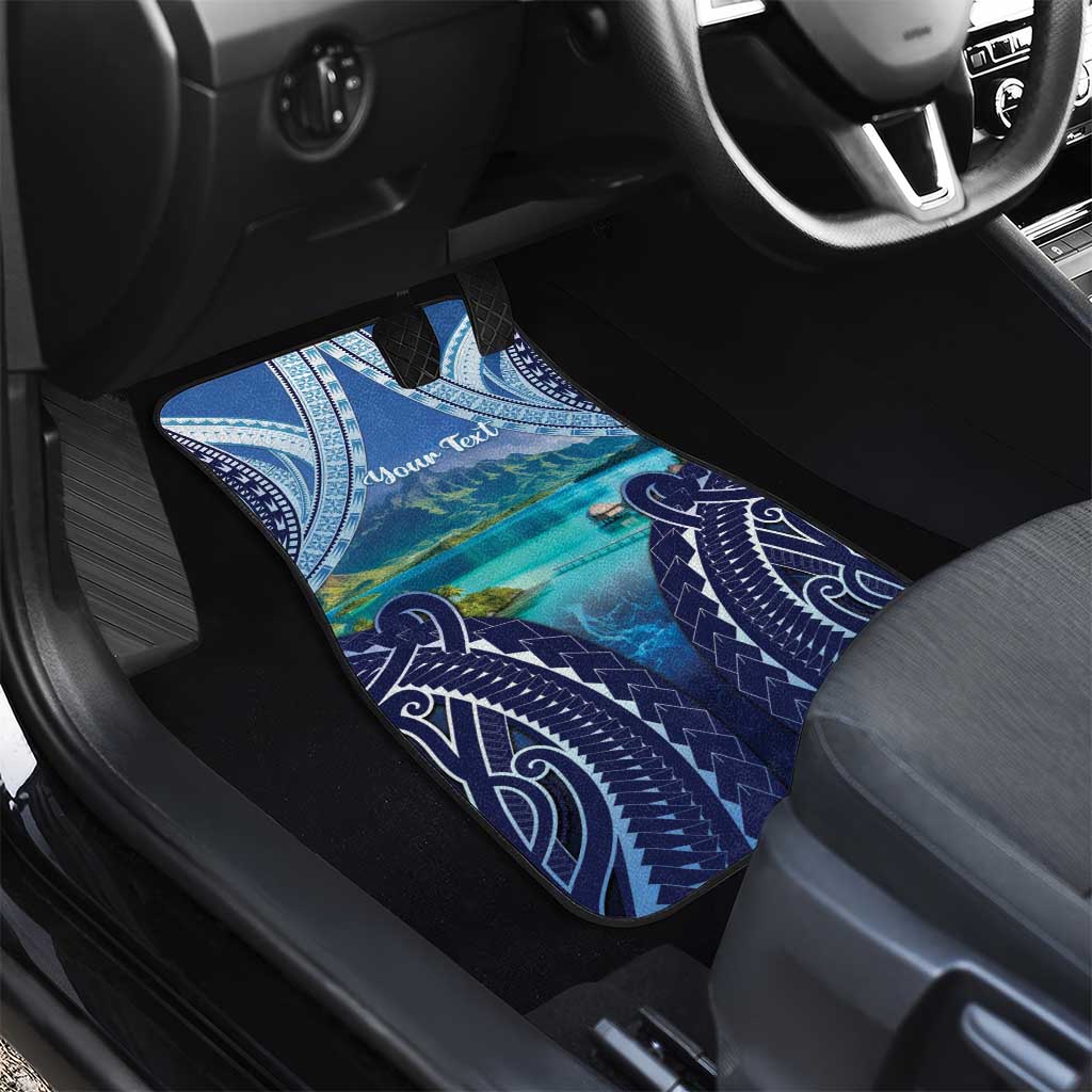 French Polynesia Bora Bora Car Mats Beach Landscape Polynesian Style LT05 - Polynesian Pride