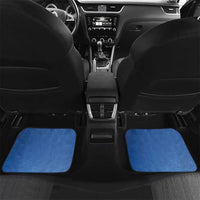 French Polynesia Bora Bora Car Mats Beach Landscape Polynesian Style LT05 Set 2pcs - Back Blue - Polynesian Pride