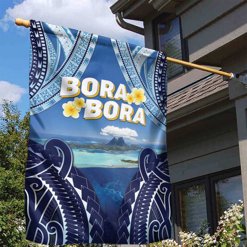 French Polynesia Bora Bora Garden Flag Beach Landscape Polynesian Style LT05 - Polynesian Pride