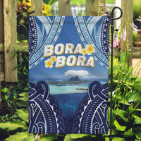 French Polynesia Bora Bora Garden Flag Beach Landscape Polynesian Style LT05 Garden Flag Blue - Polynesian Pride