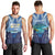 Personalised French Polynesia Bora Bora Men Tank Top Beach Landscape Polynesian Style